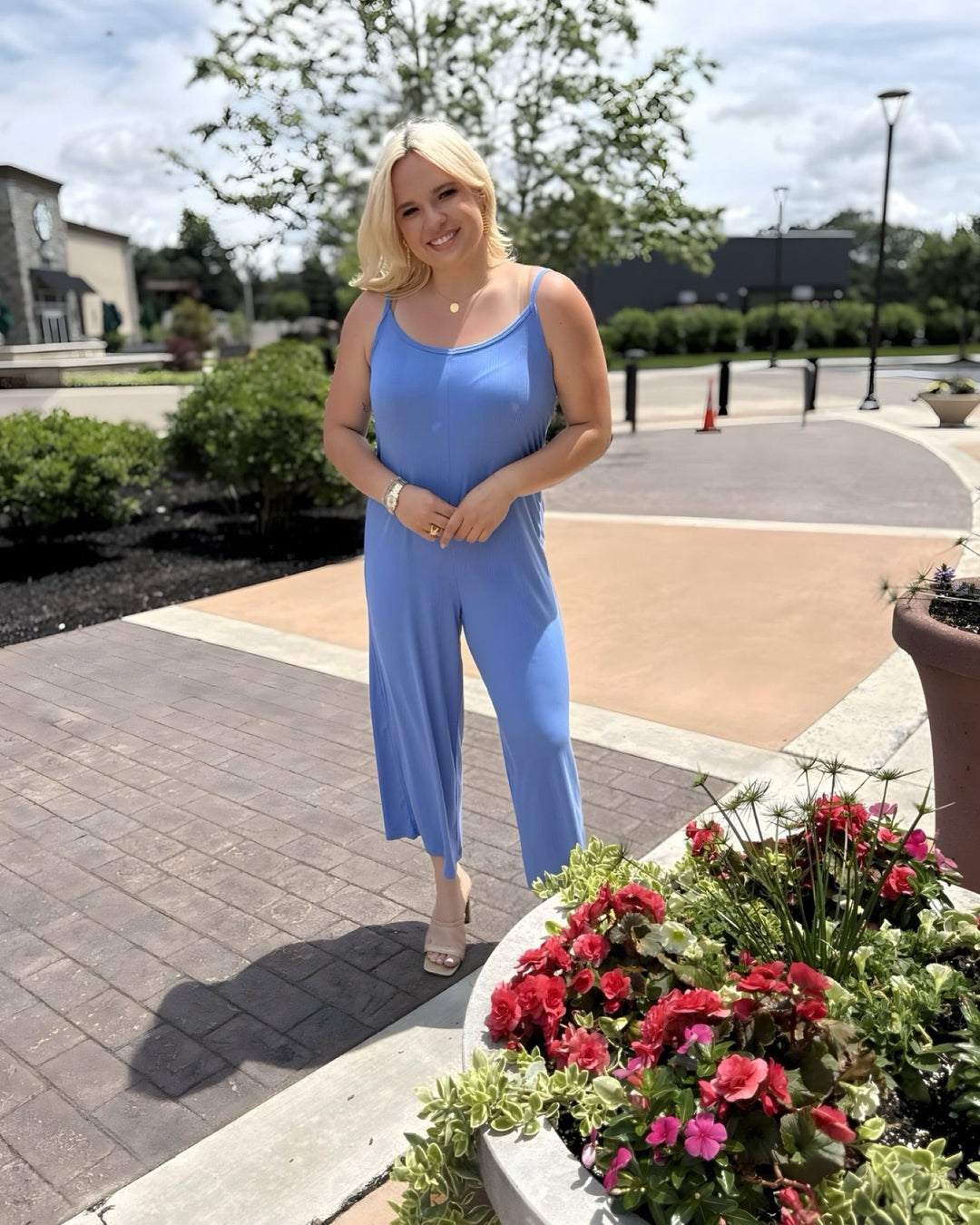 Azul Ribbed Jumpsuitjumpsuit