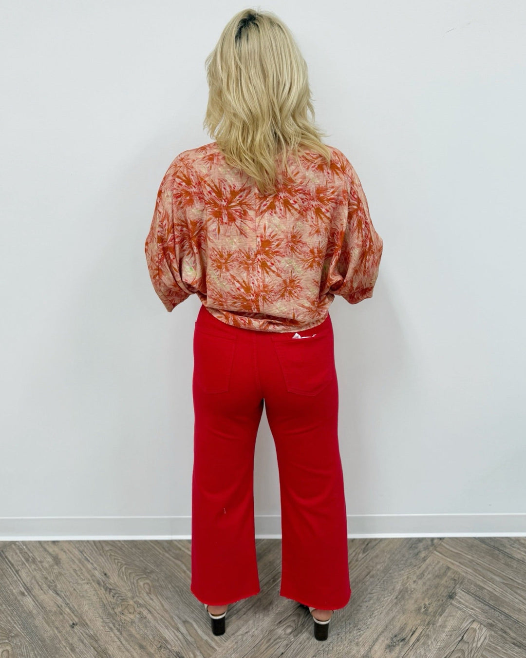 Callahan High Rise Wide Leg Cropped DenimCropped Pant