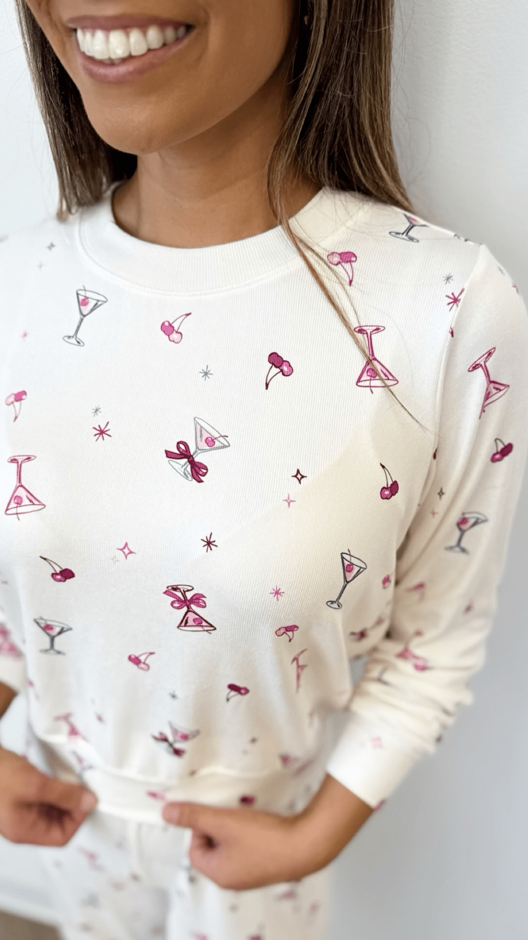 Ellery Printed Lounge Pulloverlounge top