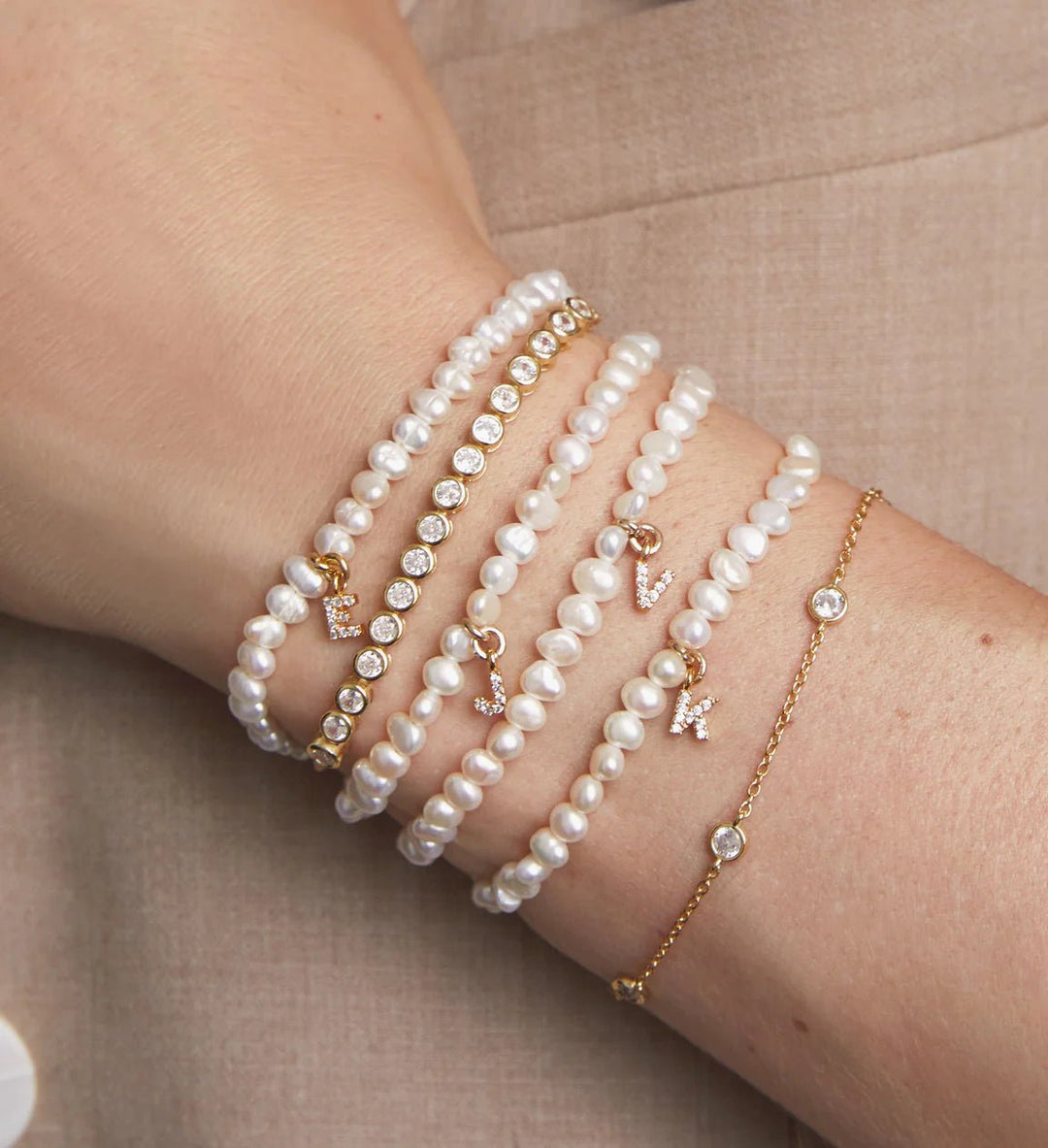FYB Pearl Identity Bracelet