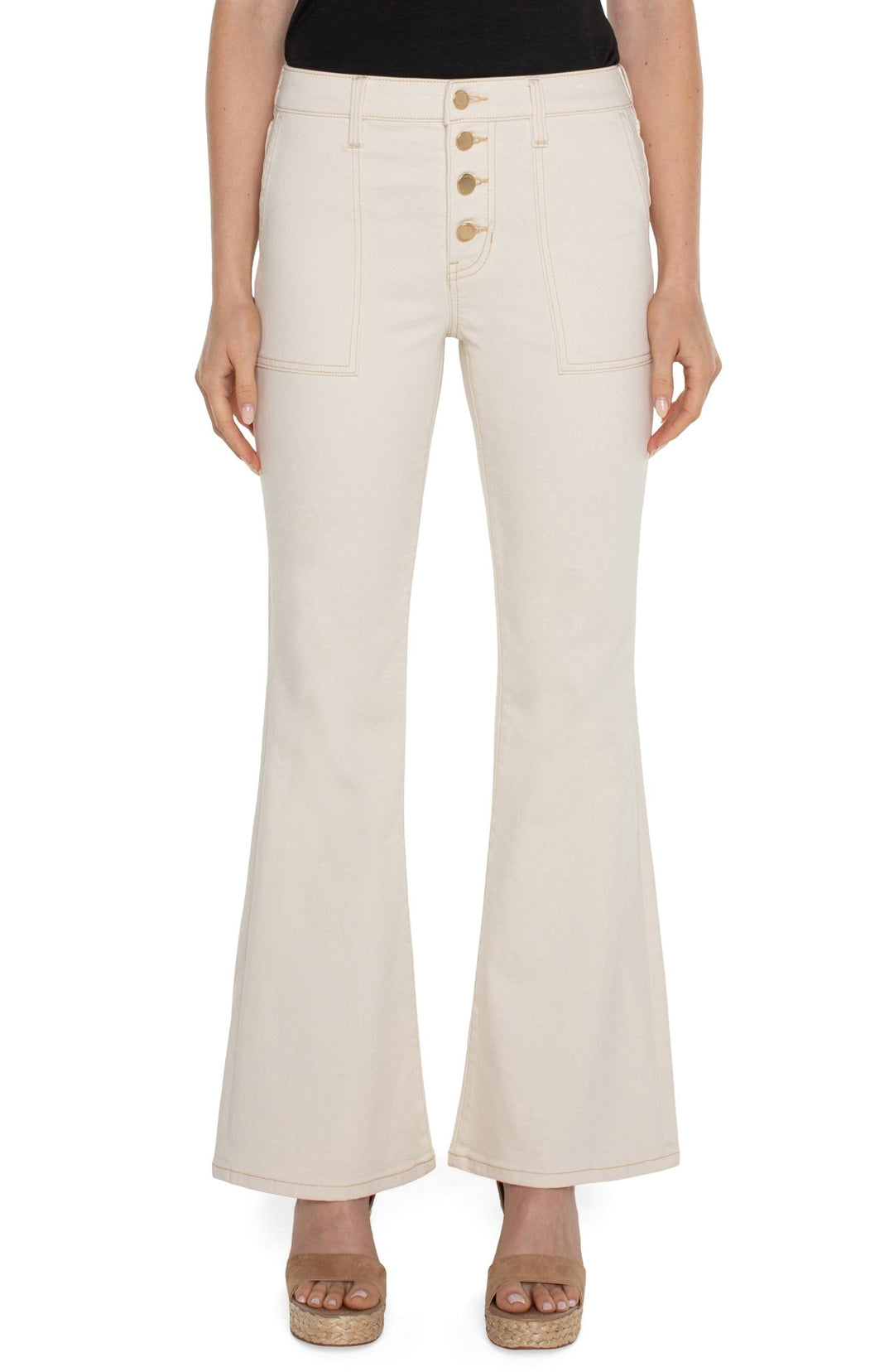 Liverpool Hannah Utility FlarePants