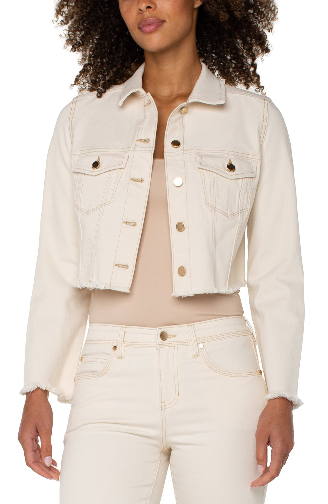 LP Trunk Show Jacket With Fray