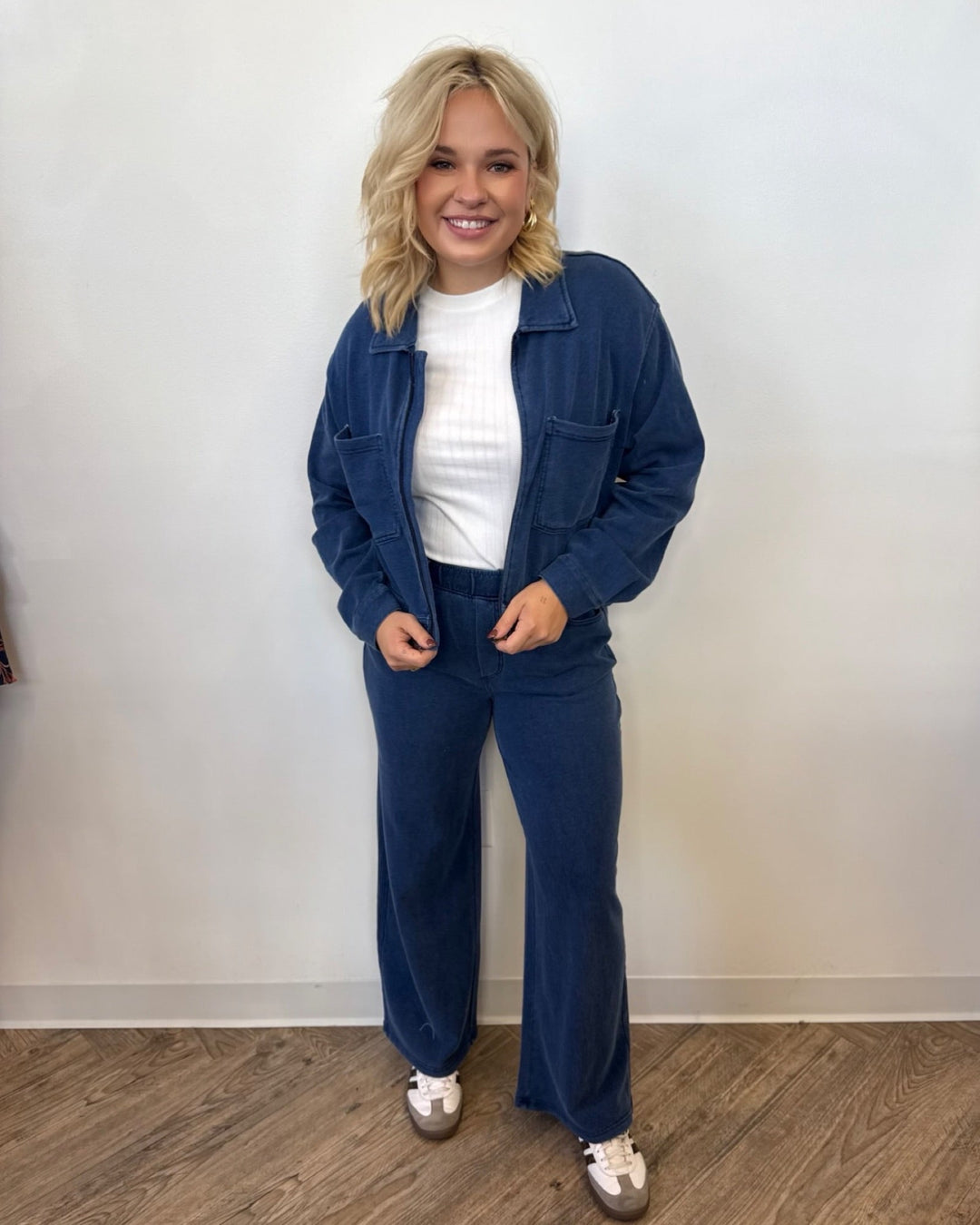 Pennie Knit Denim PantSweat Pant