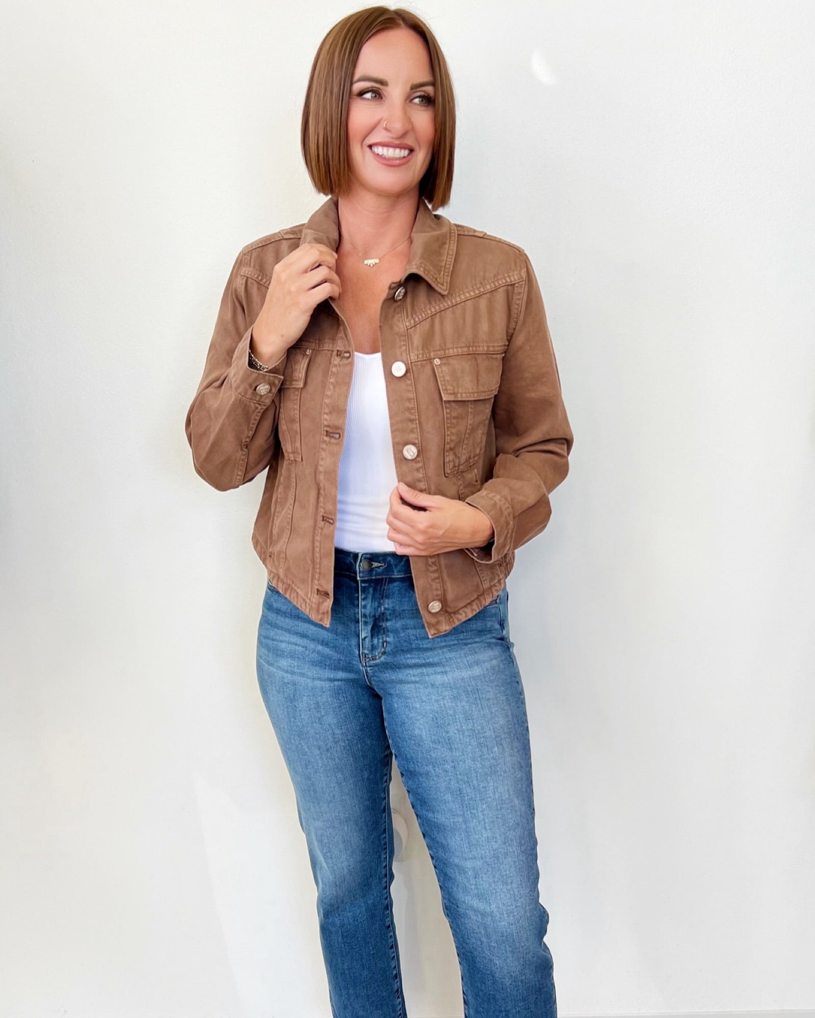 Victoria Denim Jacket | FREE SHIPPING – The TLB Boutique