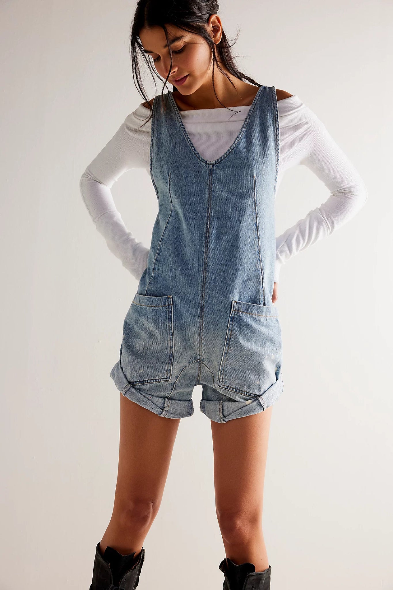 Free People High Roller Shortall FREE SHIPPING The TLB Boutique