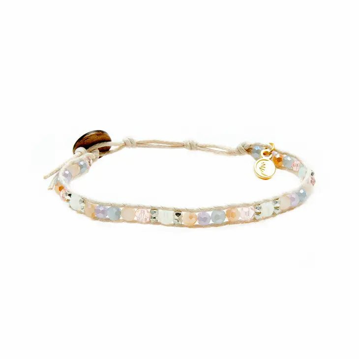 Lotus and Luna Braided stone BraceletsBracelet