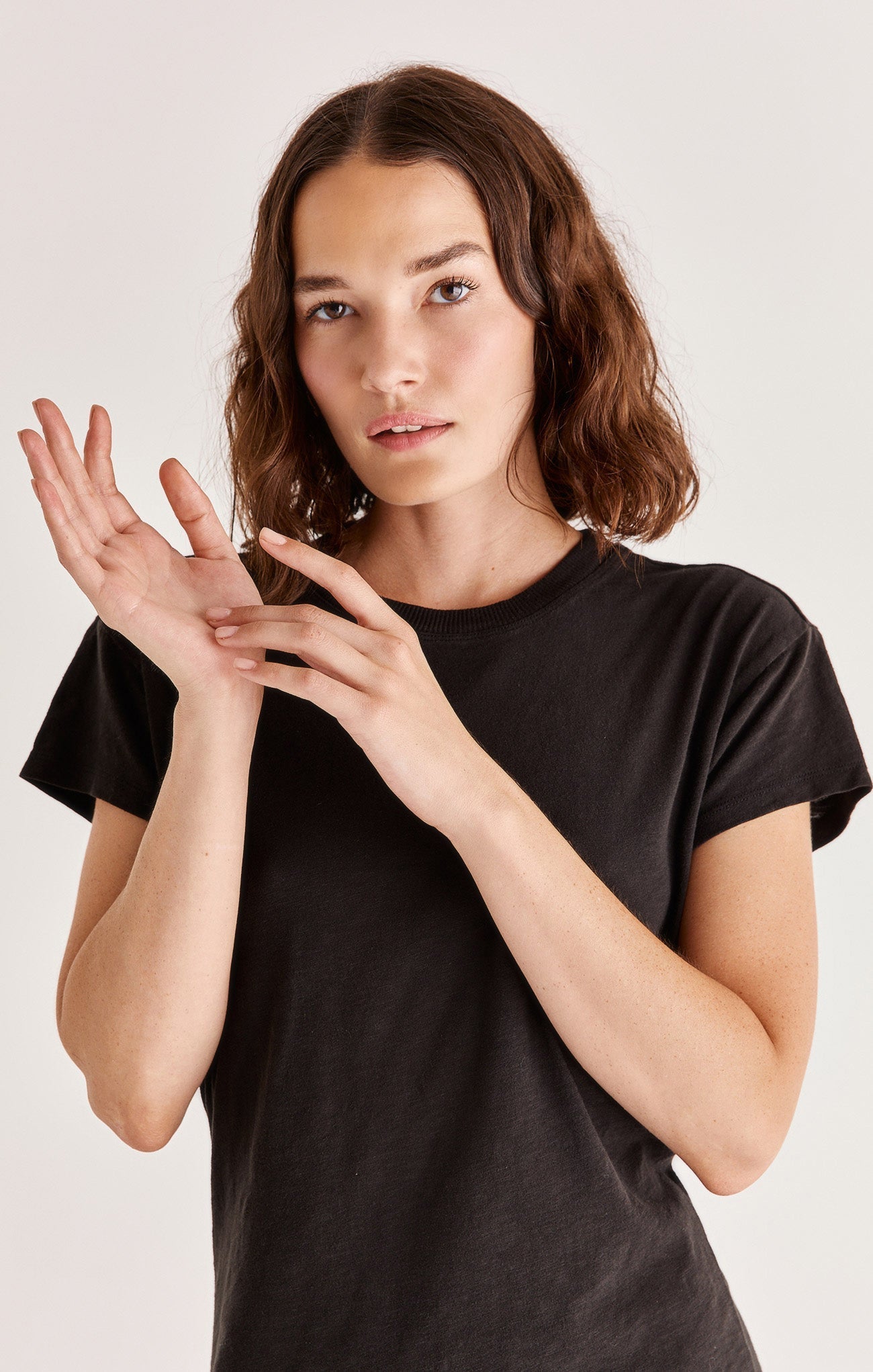 Z Supply Modern Crew Tee DressMini Dress