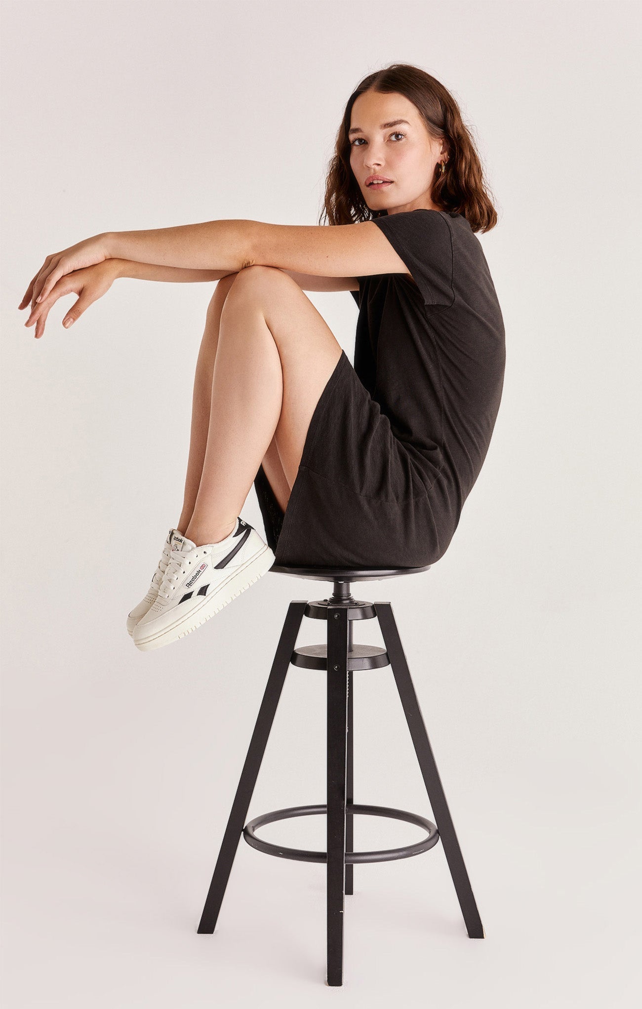Z Supply Modern Crew Tee DressMini Dress