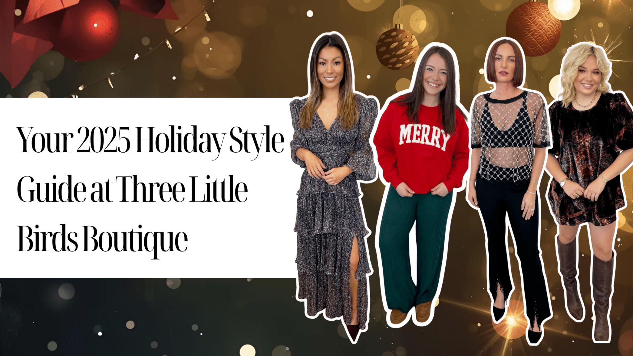 Your 2025 Holiday Style Guide at Three Little Birds Boutique - The TLB Boutique