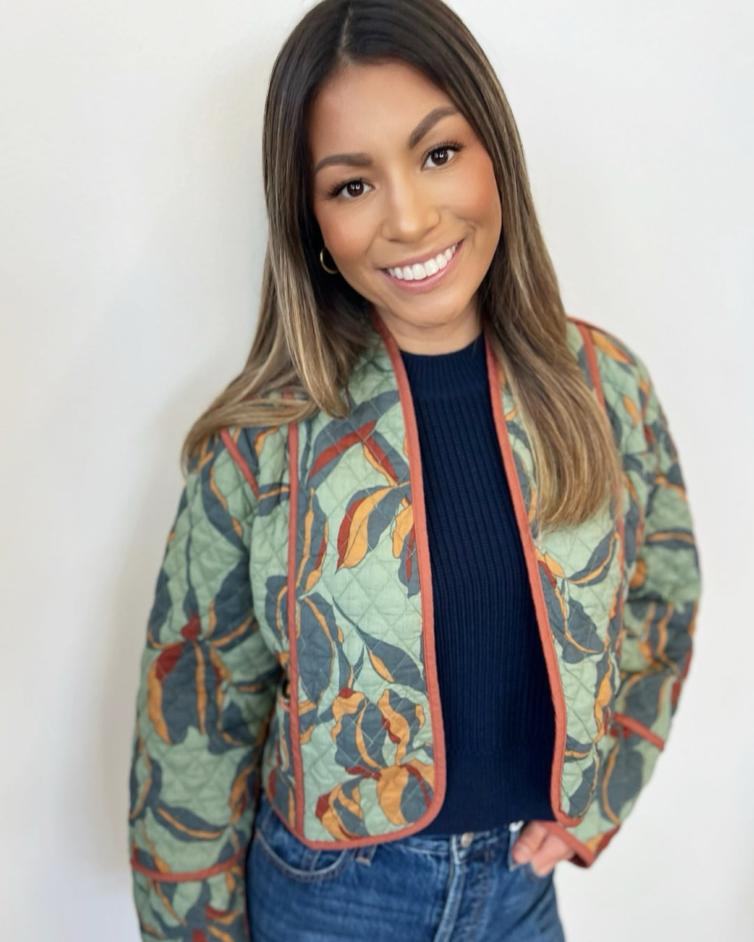Pearla Quilted Knit Jacket