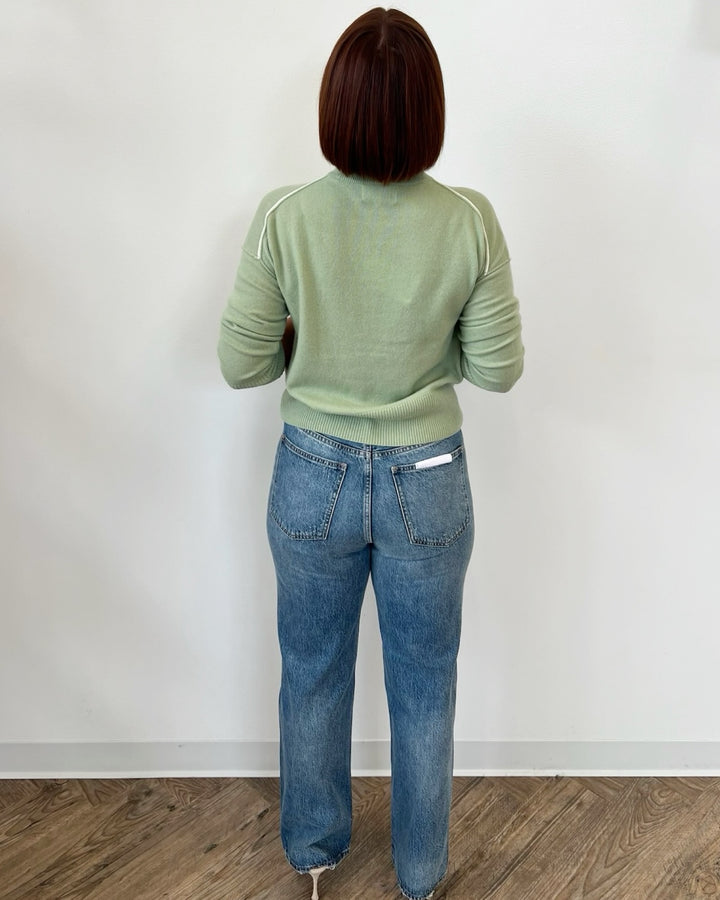 Lehani Mock Neck Sweater