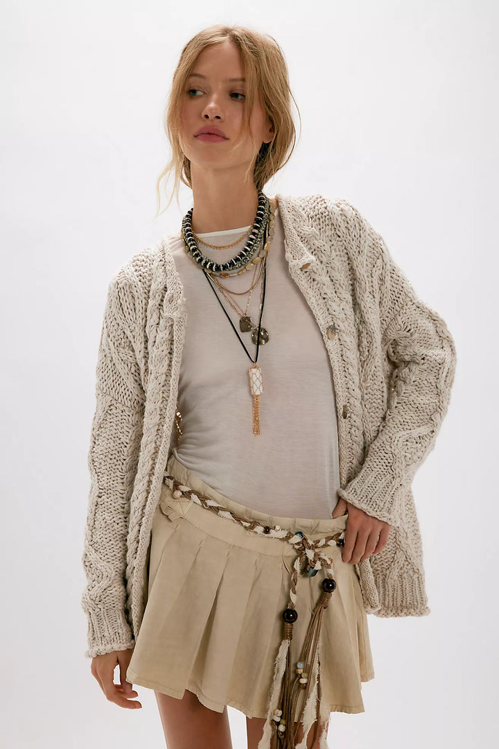 Free People Opal Knit Cardi