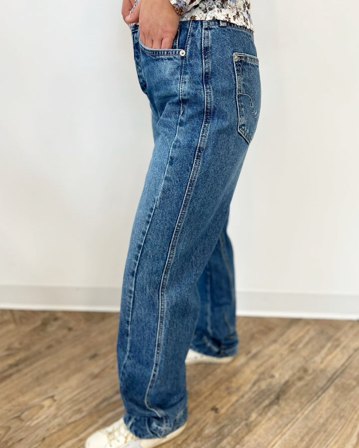 Mika Slim Straight Leg Jeans
