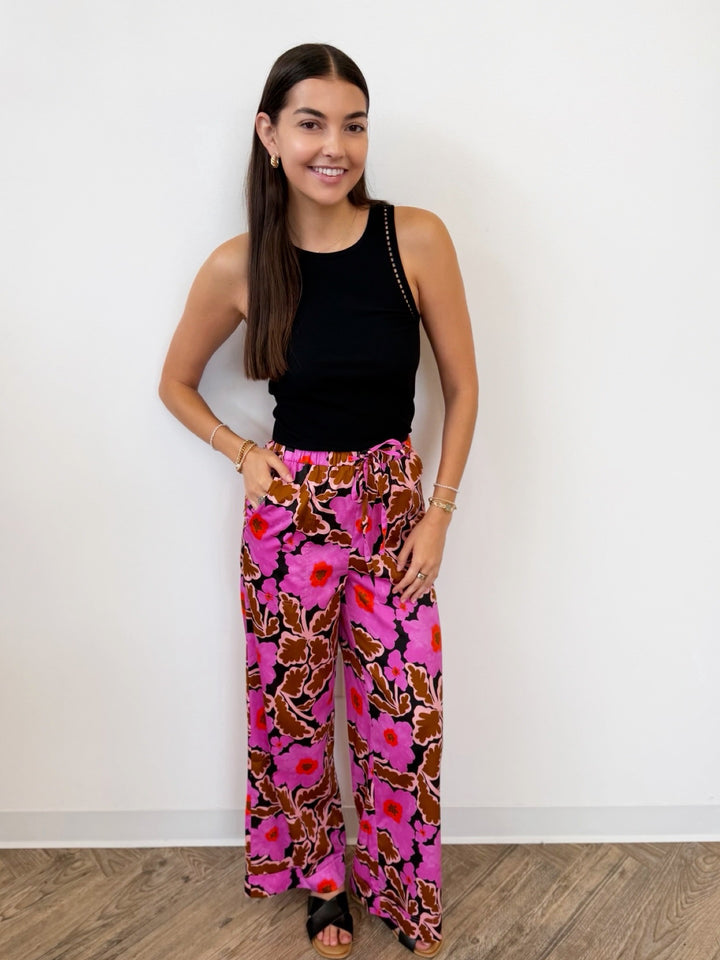 Vitoria Printed Wide Leg Pant
