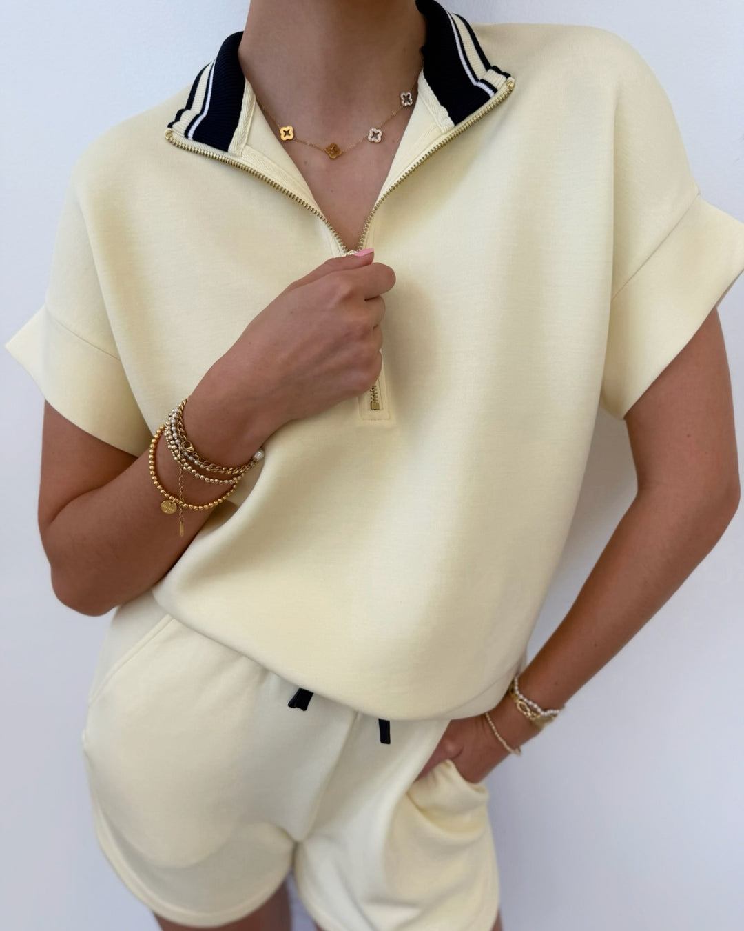 Varley Ritchie Short Sleeve Sweatshirt 2.0