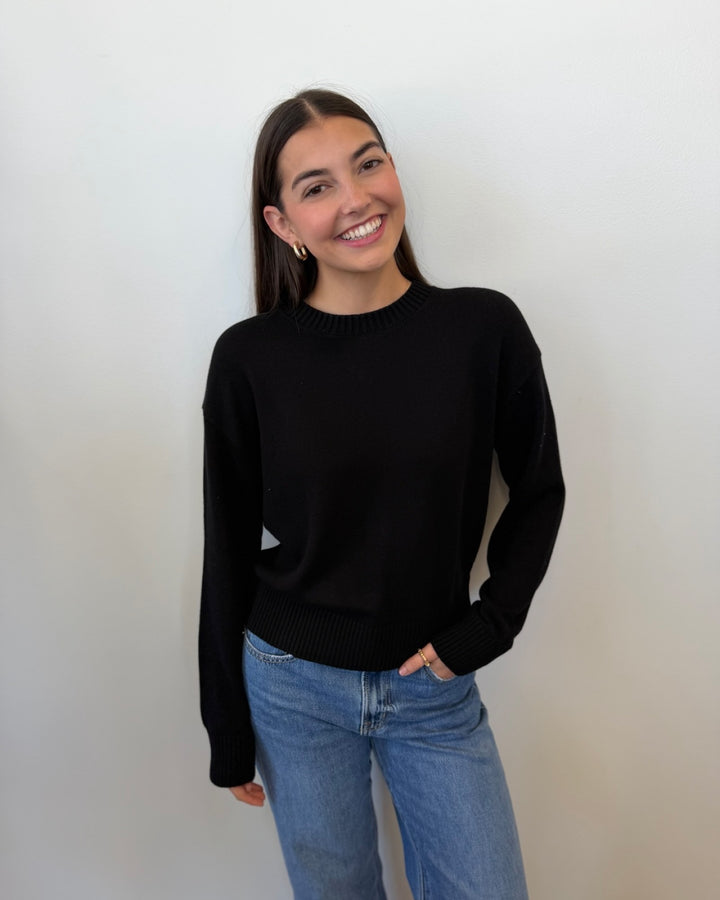 Paloma Long Sleeve Crewneck Sweater