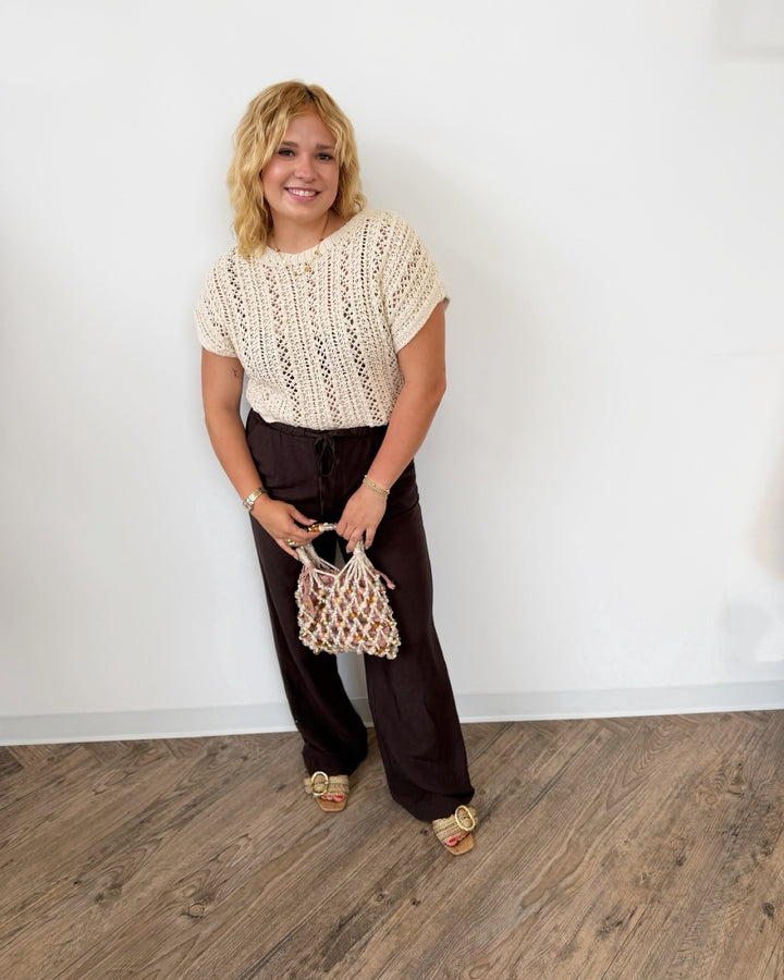 Sanctuary Shoreline Linen Pants