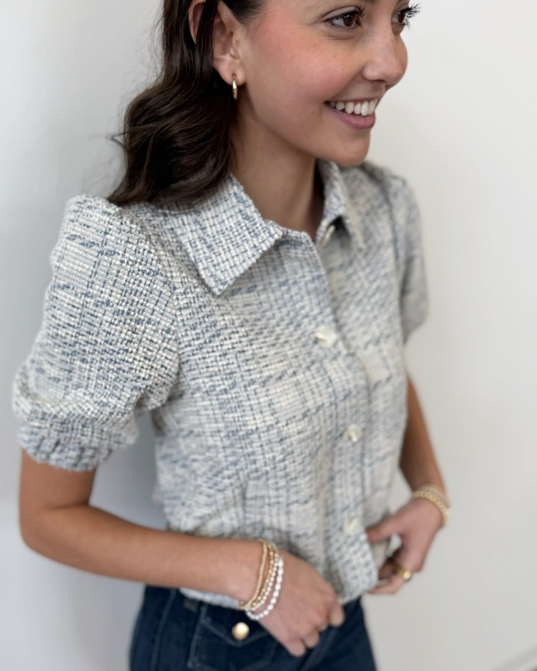 Liverpool Short Sleeve Puff Jacket