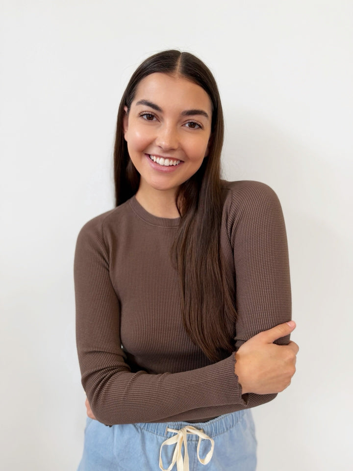 Free People Easy Does It Long Sleeve Tee