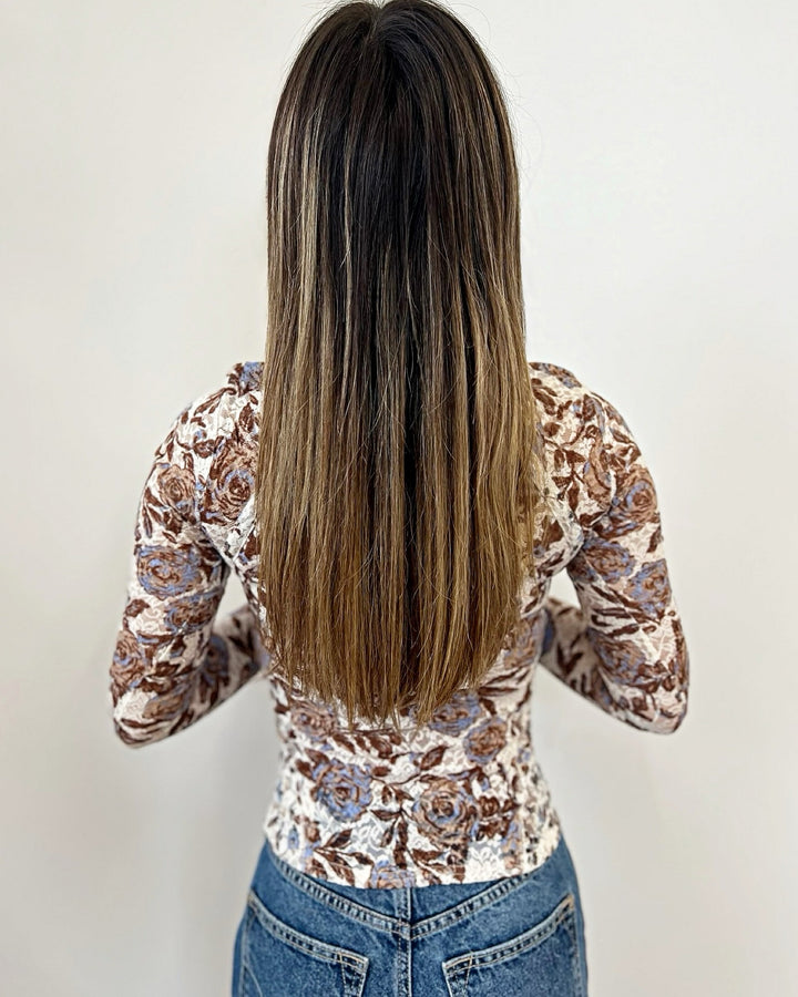 Lula Sheer Layering Long Sleeve Top