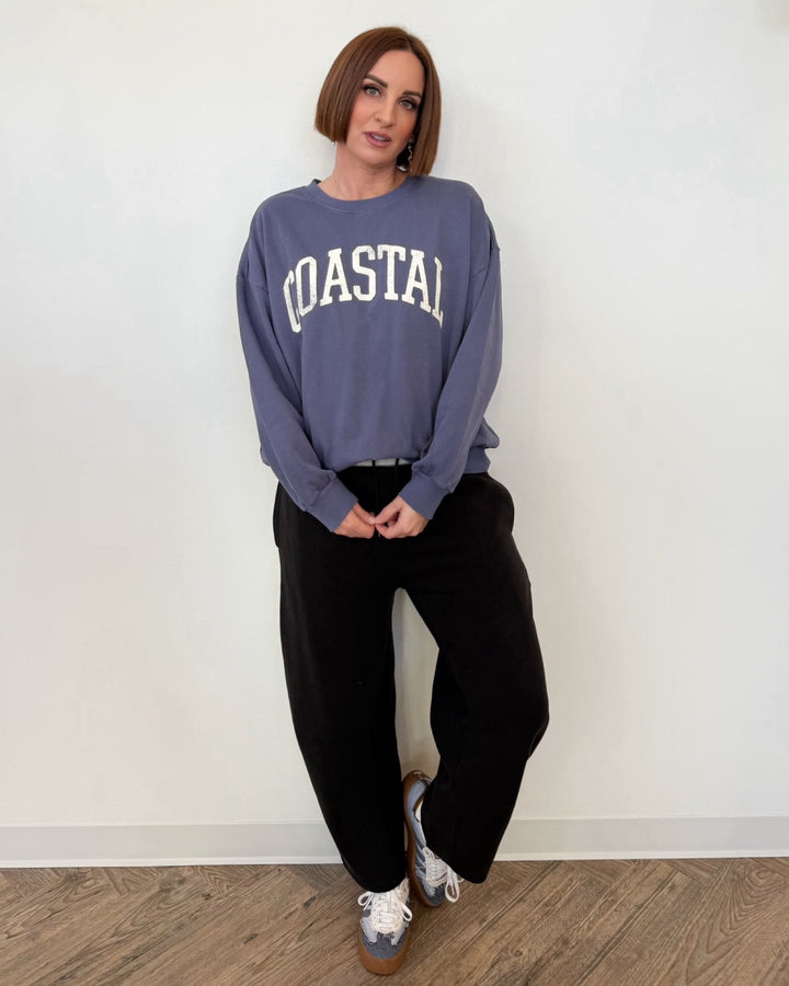 Coastal Graphic Crew Neck Sweatshirt