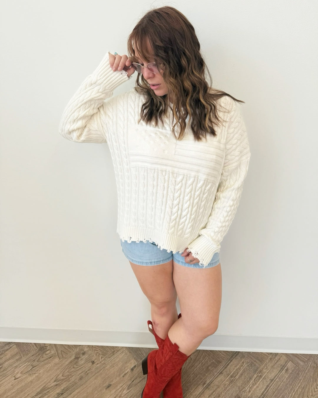 Dear John Rania Long Sleeve Sweater