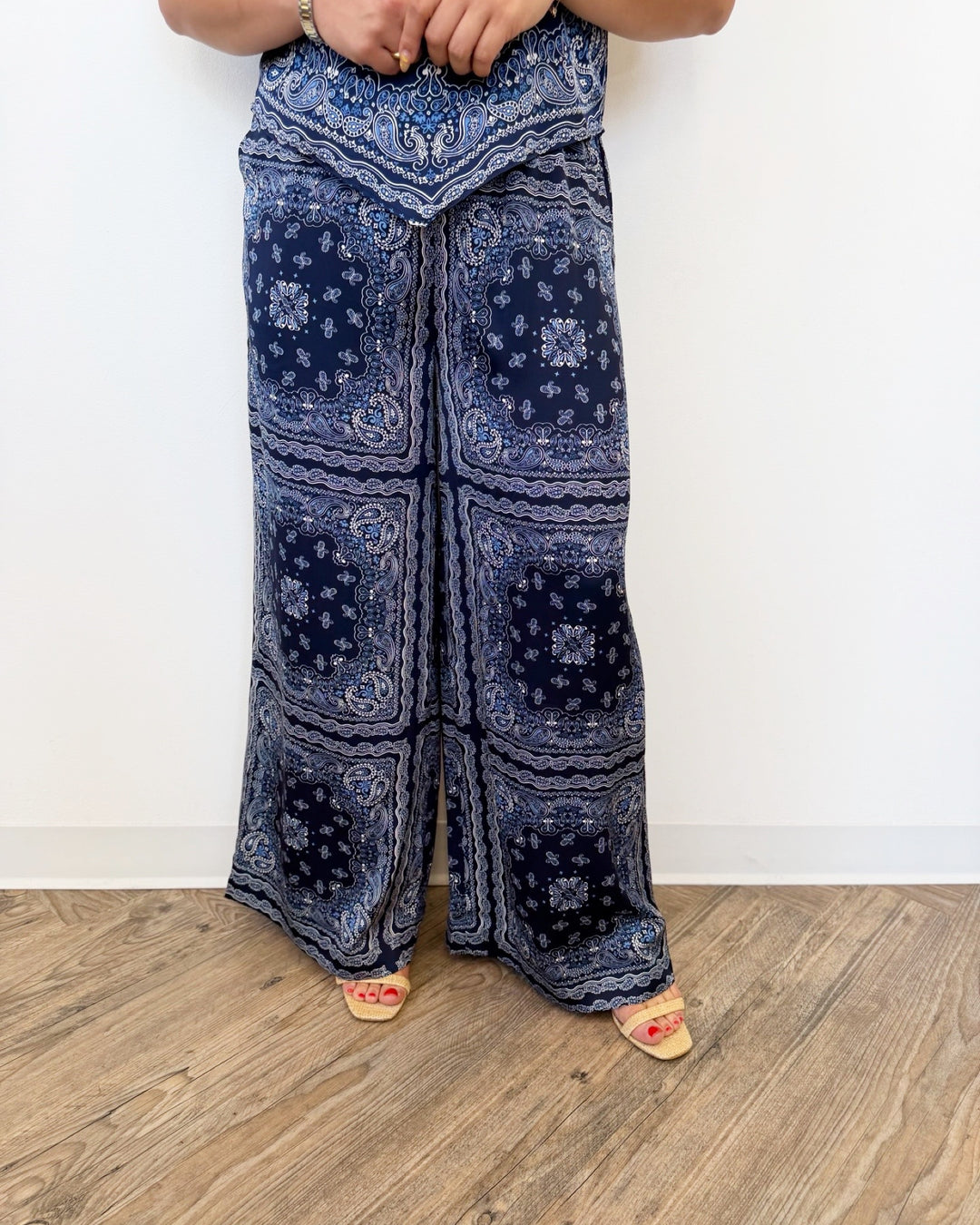 Ensley Bandana Printed Pants