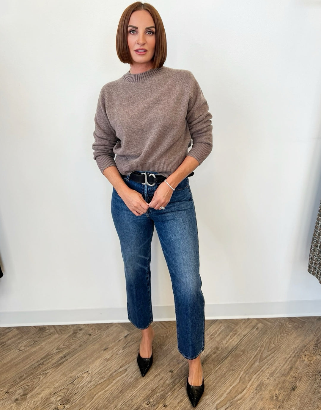 Helene Long Sleeve Knit Top