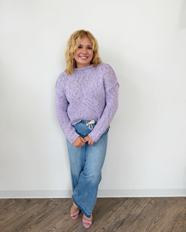 Free People Opal Rollneck Knit Sweater