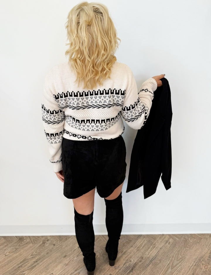 Leo Suede Shorts