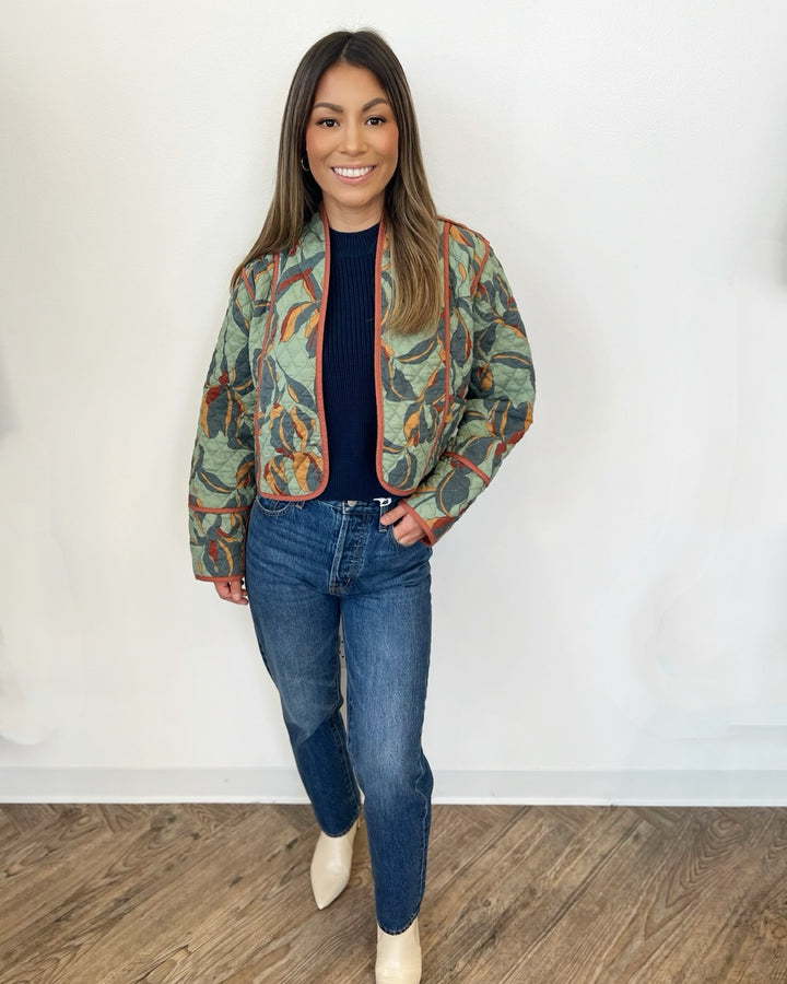 Pearla Quilted Knit Jacket