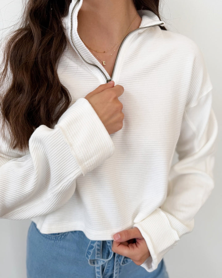 Free People Celeste Quarter Zip