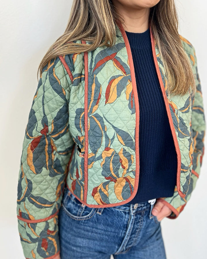 Pearla Quilted Knit Jacket