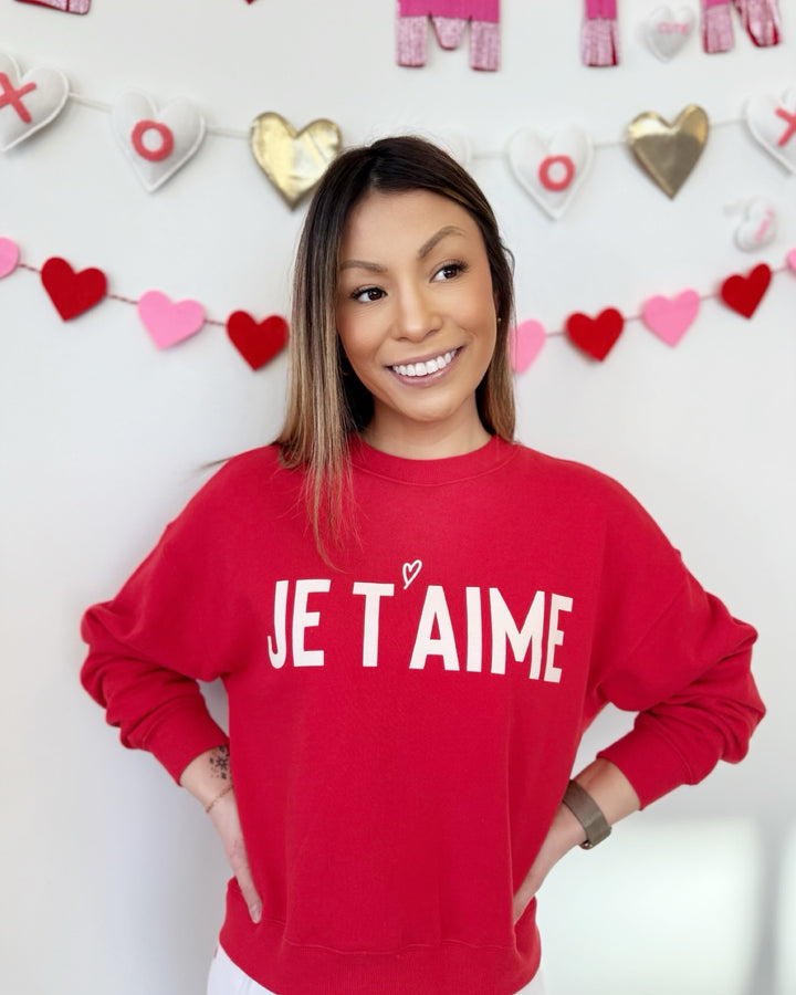 Je T'Aime Sweatshirt