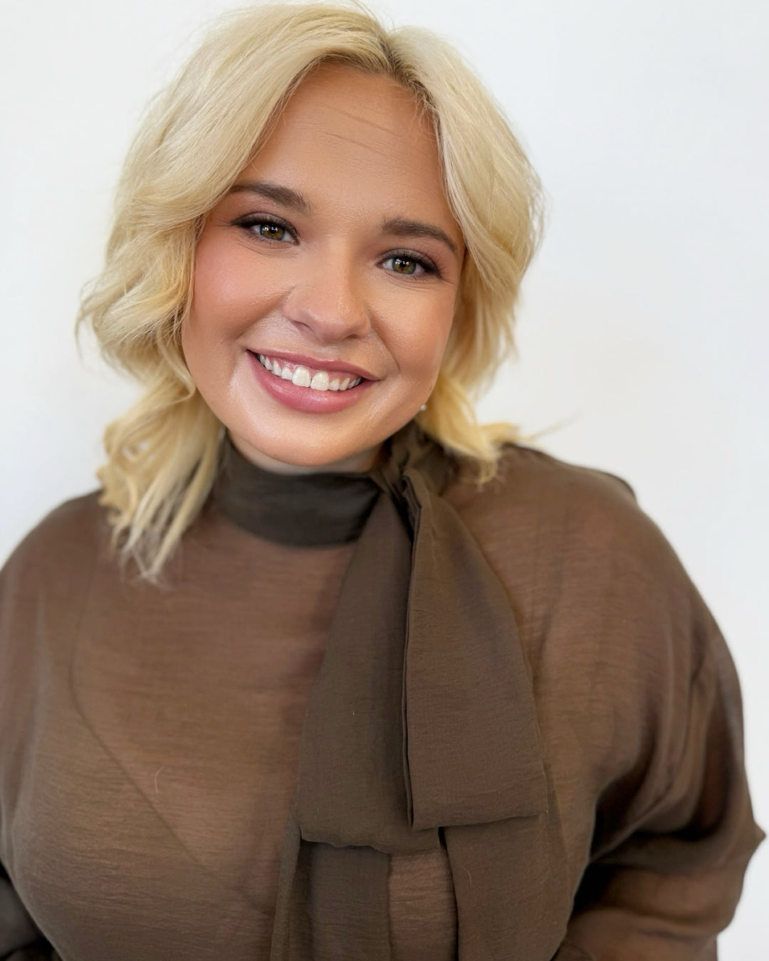 Ellie Sheer Long Sleeve Blouse