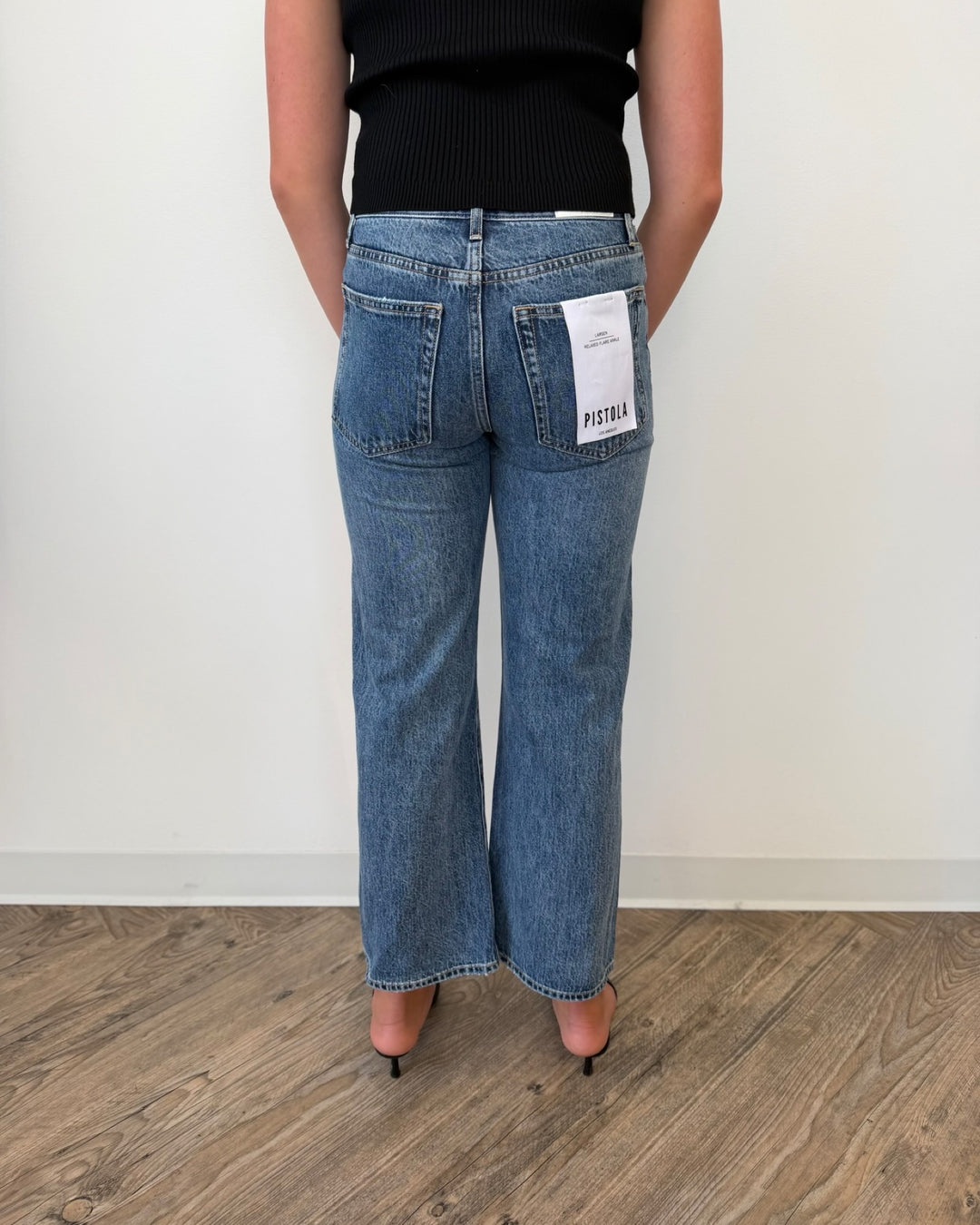 Pistola Larsen Ankle Relaxed Flare Jean