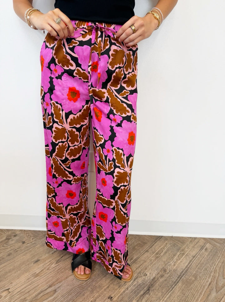 Vitoria Printed Wide Leg Pant