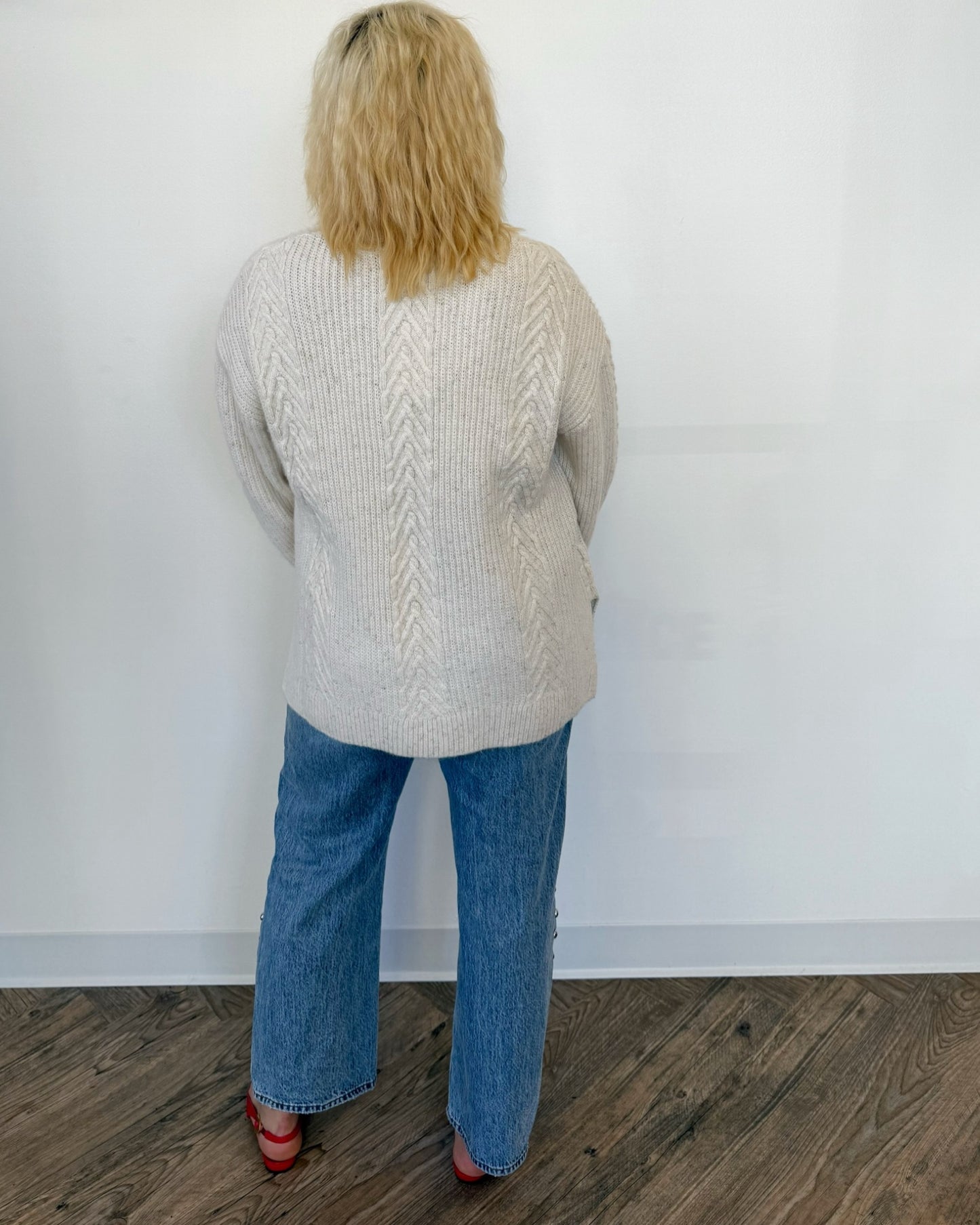 Marnie Relaxed Cable Knit Sweater