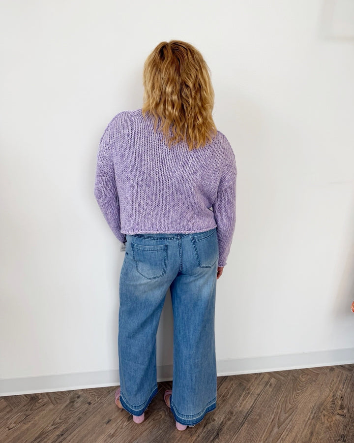 Free People Opal Rollneck Knit Sweater