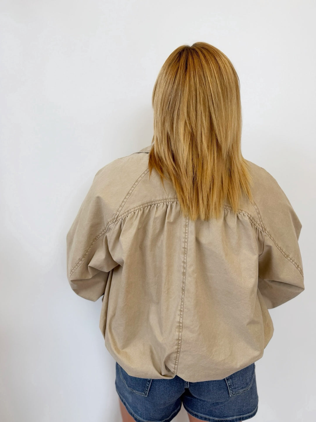 Free People Chelsea Funnel-Neck Jacket