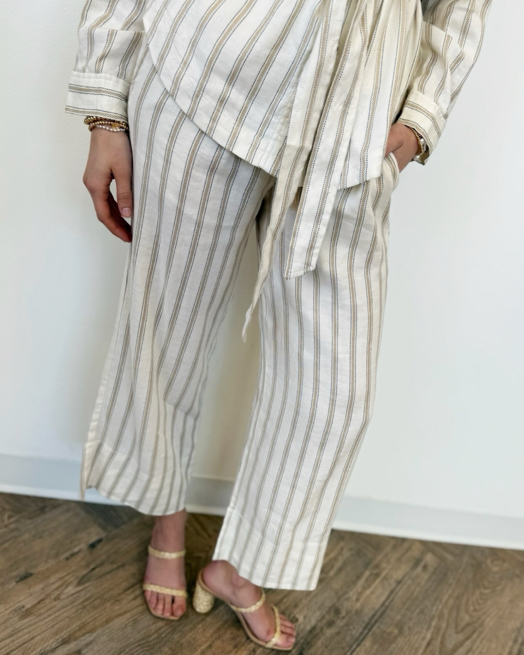 Liverpool pull-on Wide Leg Crop Trouser