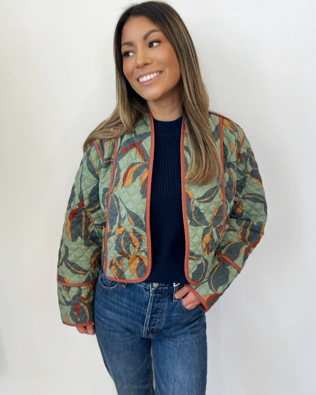 Pearla Quilted Knit Jacket