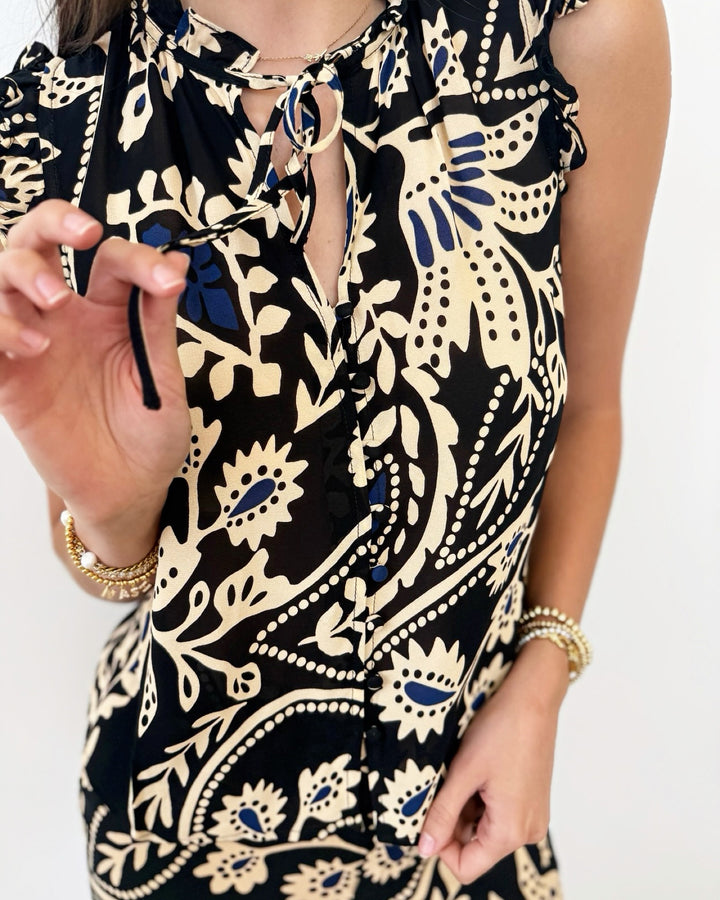 Sanctuary Living It Best Button Up Top
