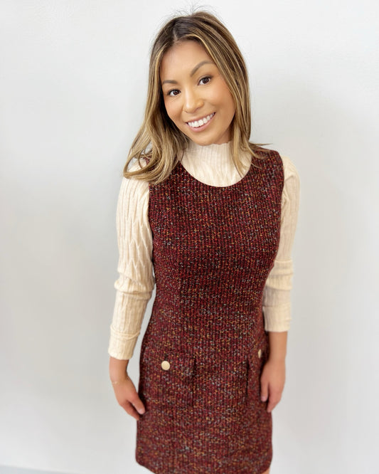 Mavis Sleeveless Knit Mini Dress