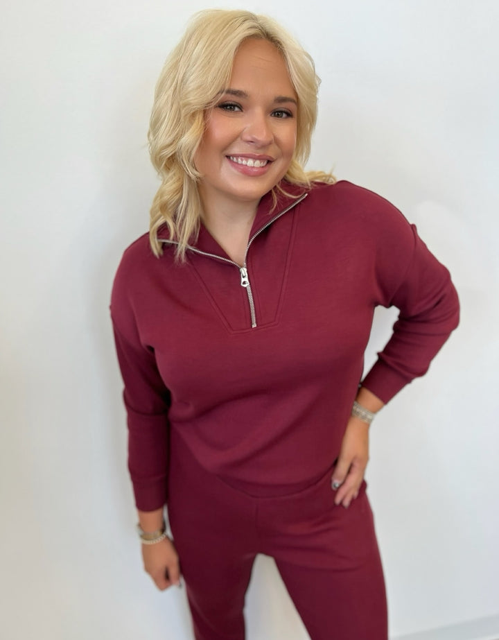 Elise Pullover Half Zip