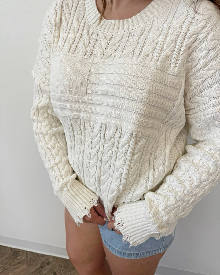 Dear John Rania Long Sleeve Sweater