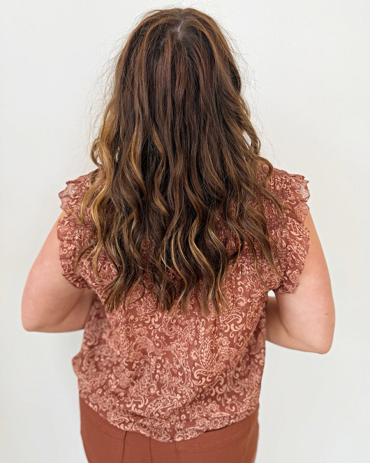 Sanctuary Free Feeling Smocked Blouse