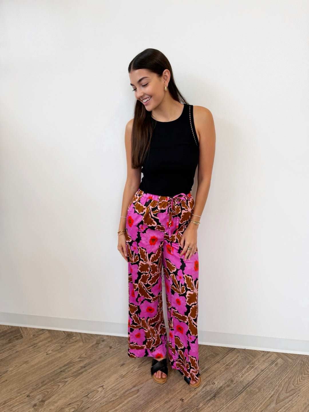 Vitoria Printed Wide Leg Pant