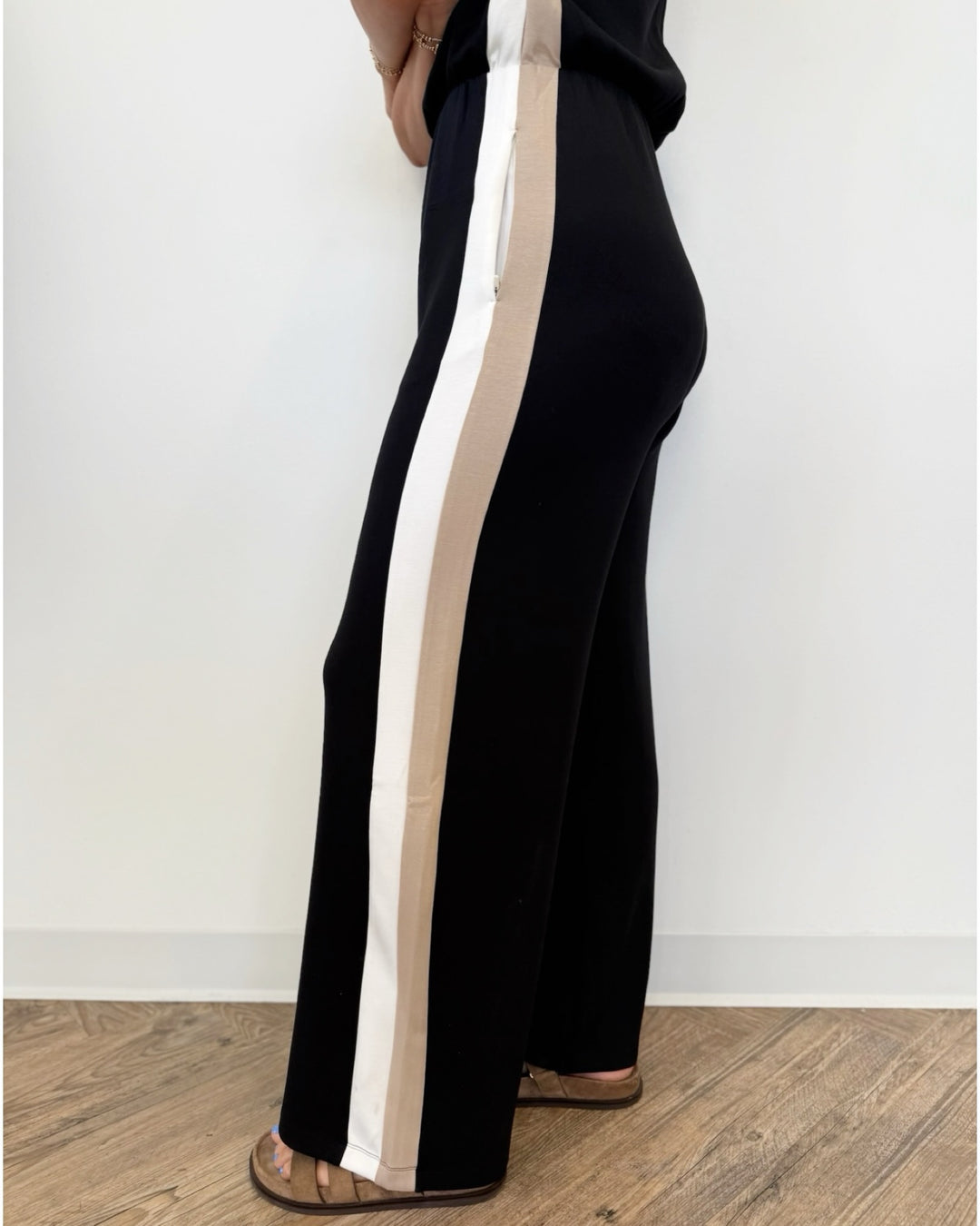 Renegade Short Sleeve Colorblock Full Length Jumpsuit