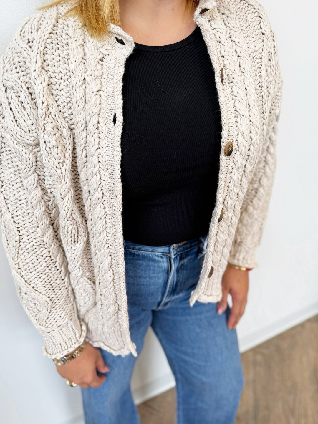 Free People Opal Knit Cardi